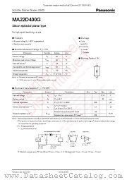 MA22D400G datasheet pdf Panasonic