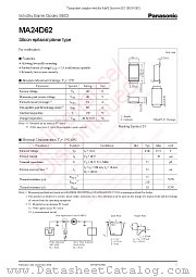 MA24D62 datasheet pdf Panasonic