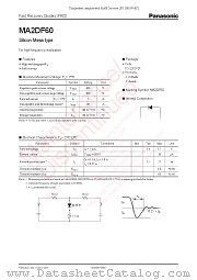 MA2DF60 datasheet pdf Panasonic