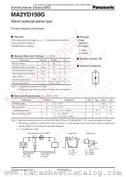 MA2YD150G datasheet pdf Panasonic