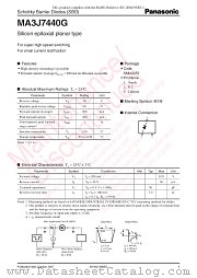 MA3J7440G datasheet pdf Panasonic