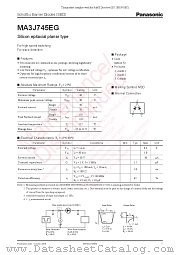 MA3J745EG datasheet pdf Panasonic