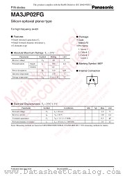 MA3JP02FG datasheet pdf Panasonic
