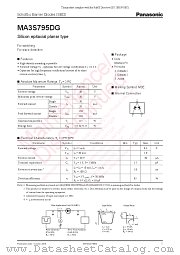 MA3S795DG datasheet pdf Panasonic