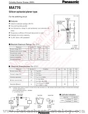 MA2C776 datasheet pdf Panasonic