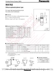 MA2R782 datasheet pdf Panasonic