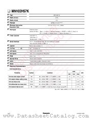MN102H57K datasheet pdf Panasonic