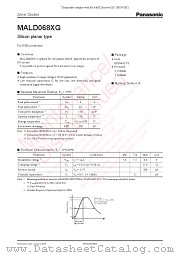 MALD068XG datasheet pdf Panasonic