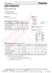 MAYK062DG datasheet pdf Panasonic