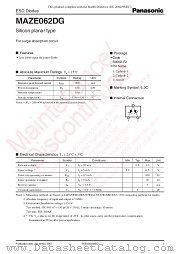 MAZE062DG datasheet pdf Panasonic