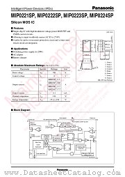 MIP0222SP datasheet pdf Panasonic