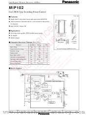 MIP102 datasheet pdf Panasonic