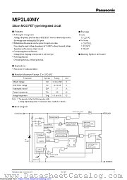 MIP2L40MY datasheet pdf Panasonic