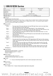 MN101EF59R datasheet pdf Panasonic