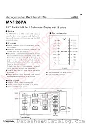 MN1267A datasheet pdf Panasonic