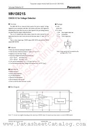 MN13821S datasheet pdf Panasonic