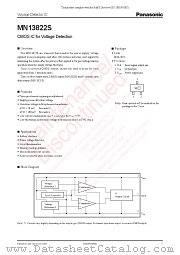 MN13822S datasheet pdf Panasonic