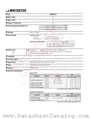 MN150120 datasheet pdf Panasonic