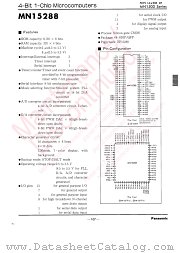 MN15288 datasheet pdf Panasonic