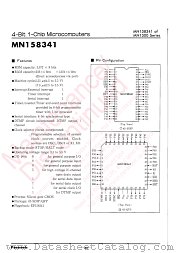 MN158341 datasheet pdf Panasonic