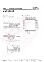 MN158453 datasheet pdf Panasonic