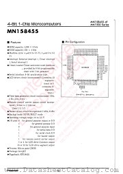 MN158455 datasheet pdf Panasonic