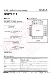 MN178611 datasheet pdf Panasonic