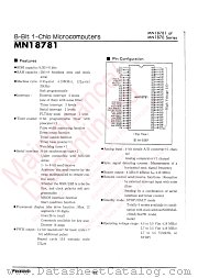 MN18781 datasheet pdf Panasonic