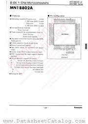 MN18802A datasheet pdf Panasonic