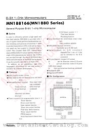 MN188166 datasheet pdf Panasonic