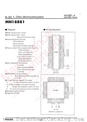 MN18881 datasheet pdf Panasonic