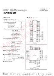 MN18888 datasheet pdf Panasonic
