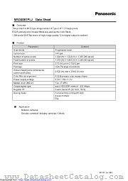 MN34081 datasheet pdf Panasonic