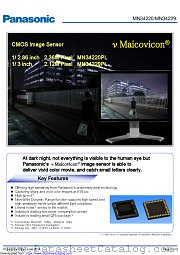MN34220 datasheet pdf Panasonic