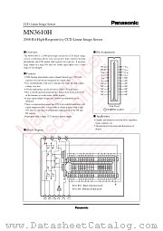 MN3610H datasheet pdf Panasonic