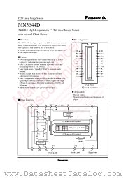 MN3644D datasheet pdf Panasonic