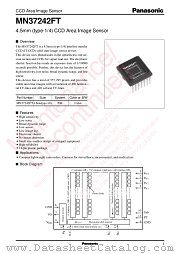 MN37242FT datasheet pdf Panasonic