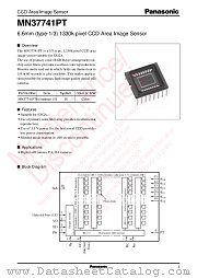 MN37741PT datasheet pdf Panasonic