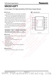 MN39143FT datasheet pdf Panasonic