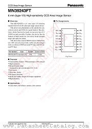 MN39243FT datasheet pdf Panasonic