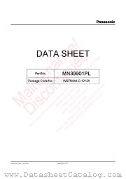MN39901PL datasheet pdf Panasonic