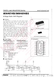 MN4014B datasheet pdf Panasonic