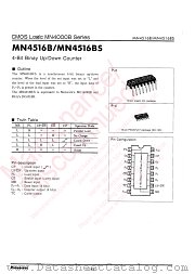 MN4516B datasheet pdf Panasonic