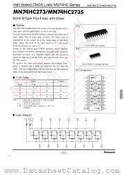 MN74HC273S datasheet pdf Panasonic