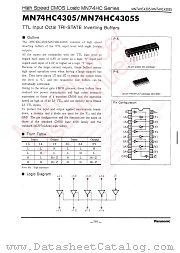 MN74HC4305S datasheet pdf Panasonic