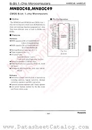 MN80C49 datasheet pdf Panasonic