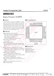 MN8355 datasheet pdf Panasonic