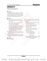 MN86072 datasheet pdf Panasonic