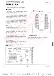 MN8617A datasheet pdf Panasonic