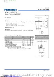 MTM13127 datasheet pdf Panasonic
